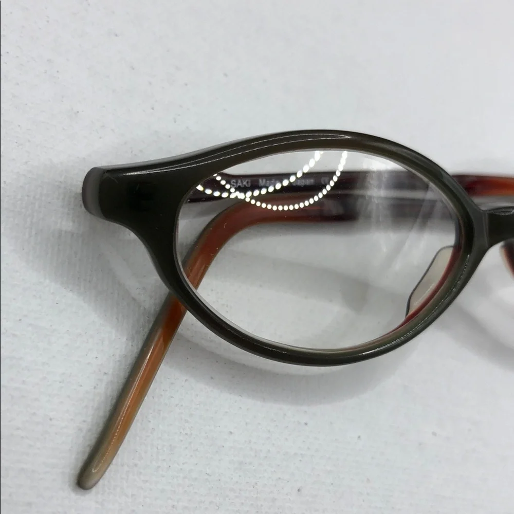 Modo Mod 662 Saki Olive Oval Slim Frames Japan